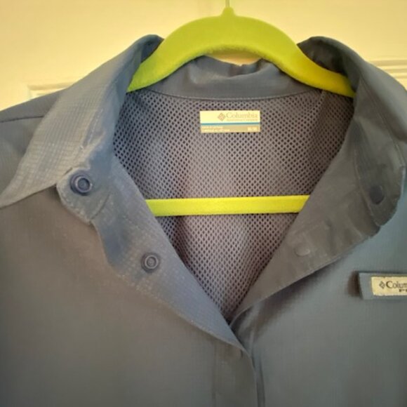 Columbia Womens Top Long Sleeve Omni-Shade Vented Right Pocket Size M - Picture 8 of 13